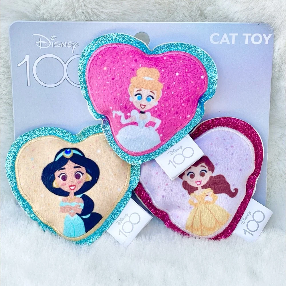 🐈Disney Princess 3PK Cat Toys with Crinkle and Catnip